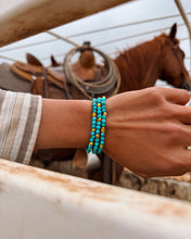Load image into Gallery viewer, Palomino and Kingman Nugget Bracelet
