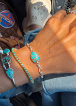Load image into Gallery viewer, Barnes Turquoise Bracelet - Turnback Pony ™ - Bracelet
