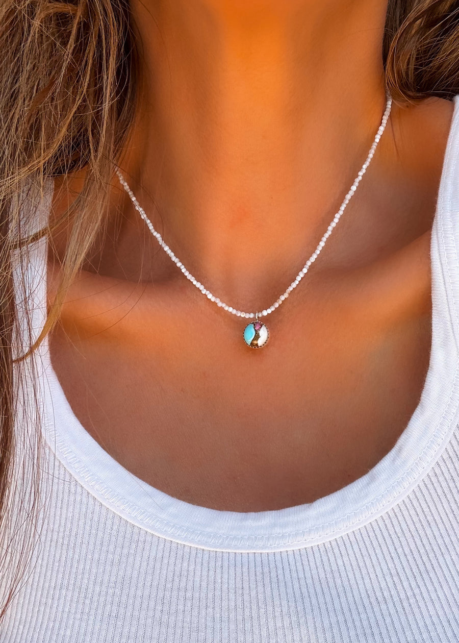Opal Necklace - Turnback Pony ™ - Necklace