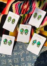 Load image into Gallery viewer, Clover Earrings - Turnback Pony ™ - Earrings
