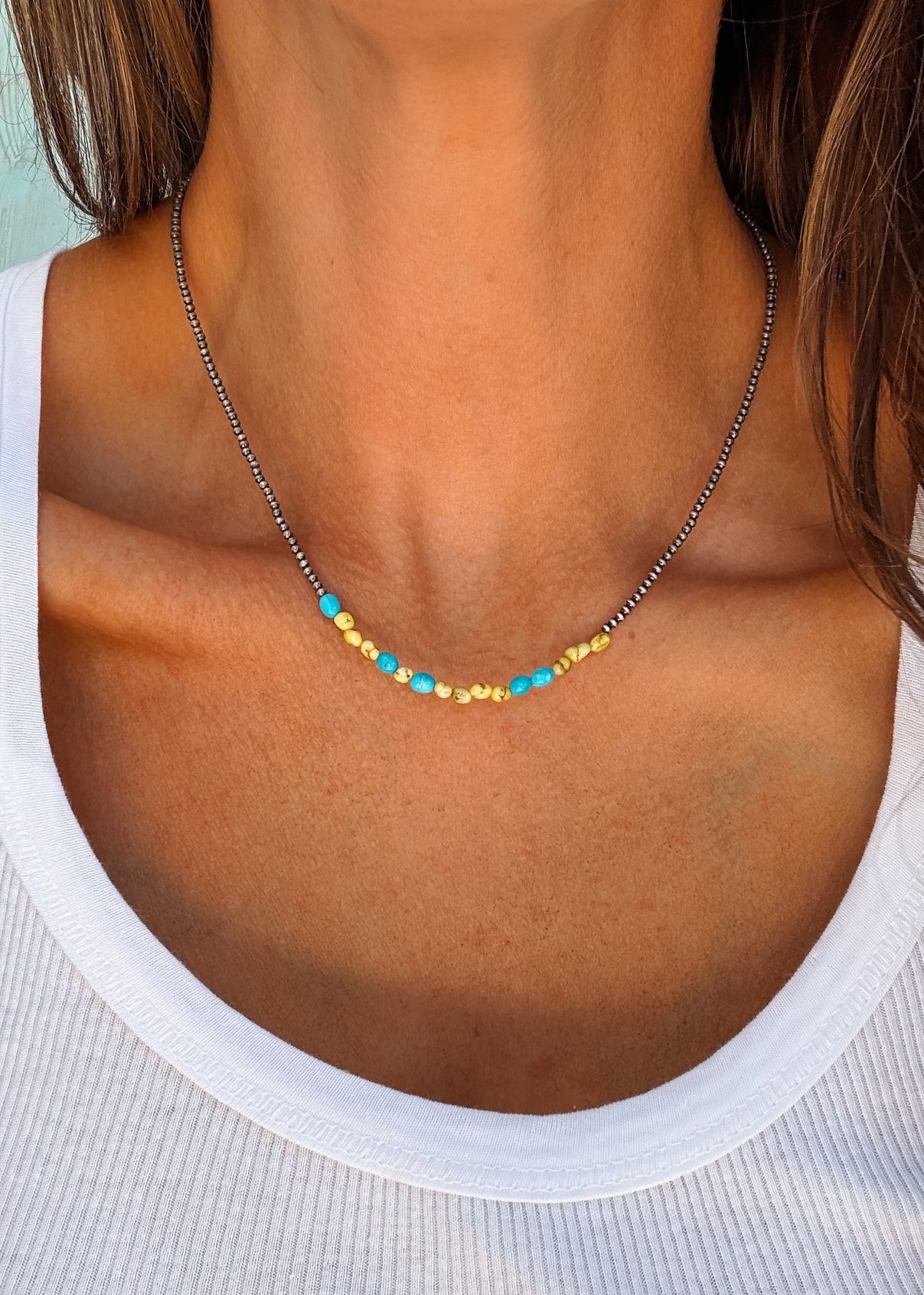 2mm Palomino Necklace - Turnback Pony ™ - 