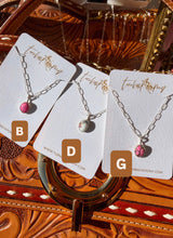 Load image into Gallery viewer, Dad’s Little Girl Cotton Candy Oval Necklace - Turnback Pony ™ - Necklace
