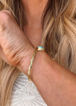 Load image into Gallery viewer, Lyra Gold Cuff - Turnback Pony ™ - Cuff

