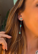 Load image into Gallery viewer, Turquoise Pony Club Earring
