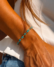 Load image into Gallery viewer, Amiee Turquoise Navajo Style Pearl Bracelet
