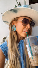 Load image into Gallery viewer, Vintage Cowgirl - Turnback Pony ™ - Earrings
