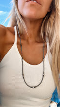 Load image into Gallery viewer, 30” Small Multi Navajo Style Pearl Necklace - Turnback Pony ™ - Necklace
