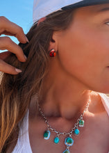 Load image into Gallery viewer, Luna Rose Earring - Turnback Pony ™ - Earring
