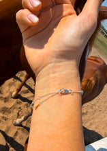 Load image into Gallery viewer, Dainty Turquoise Pony Club Bracelet - Turnback Pony ™ - Bracelet
