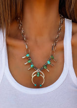 Load image into Gallery viewer, Kenna Squash Blossom Necklace
