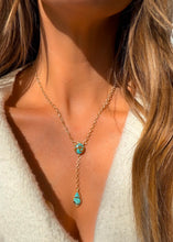 Load image into Gallery viewer, Waylon Gold Rosary Necklace
