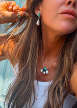 Load image into Gallery viewer, Midnight Petal Set - Turnback Pony ™ - Necklace earring set
