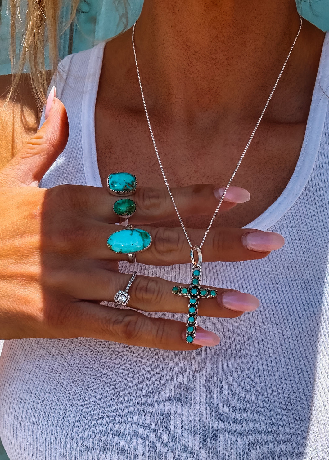 Twister Cross Necklace
