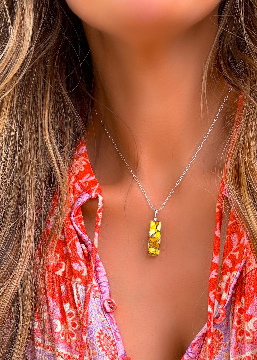 Dad’s Lemon Bar Necklace