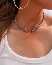 Load image into Gallery viewer, 6mm Navajo Style Pearls - Turnback Pony ™ - Necklace
