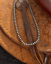 Load image into Gallery viewer, 6mm Navajo Style Pearls - Turnback Pony ™ - Necklace

