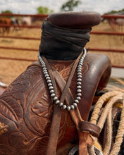 Load image into Gallery viewer, 6mm Navajo Style Pearls - Turnback Pony ™ - Necklace

