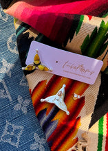 Load image into Gallery viewer, Corydalis Studs - Turnback Pony ™ - Earrings
