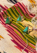 Load image into Gallery viewer, Temple Rings (Turquoise) - Turnback Pony ™ - Rings
