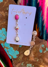 Load image into Gallery viewer, Faded Earrings (pick your stones) - Turnback Pony ™ - Earring
