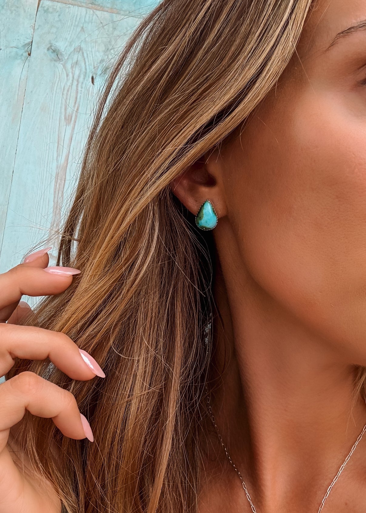 Raindrop Studs - Turnback Pony ™ - Earring