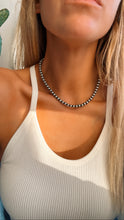 Load image into Gallery viewer, 16” 6MM Navajo Style Pearl Necklace - Turnback Pony ™ - 
