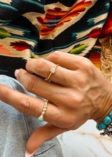 Load image into Gallery viewer, Gold Topeka Ring - Turnback Pony ™ - Rings
