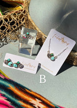 Load image into Gallery viewer, Showstopper 3-Piece Set - Turnback Pony ™ - Necklace earring set
