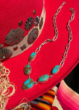 Load image into Gallery viewer, Dad’s 5 Stone Necklace 64 Carat - Turnback Pony ™ - Necklace
