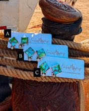 Load image into Gallery viewer, Dad’s Square Stud Earrings
