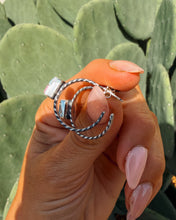 Load image into Gallery viewer, Dad’s Mini Hoop Earrings
