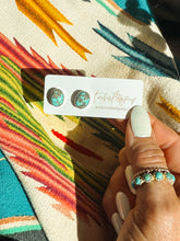 Load image into Gallery viewer, Turquoise Kate Studs
