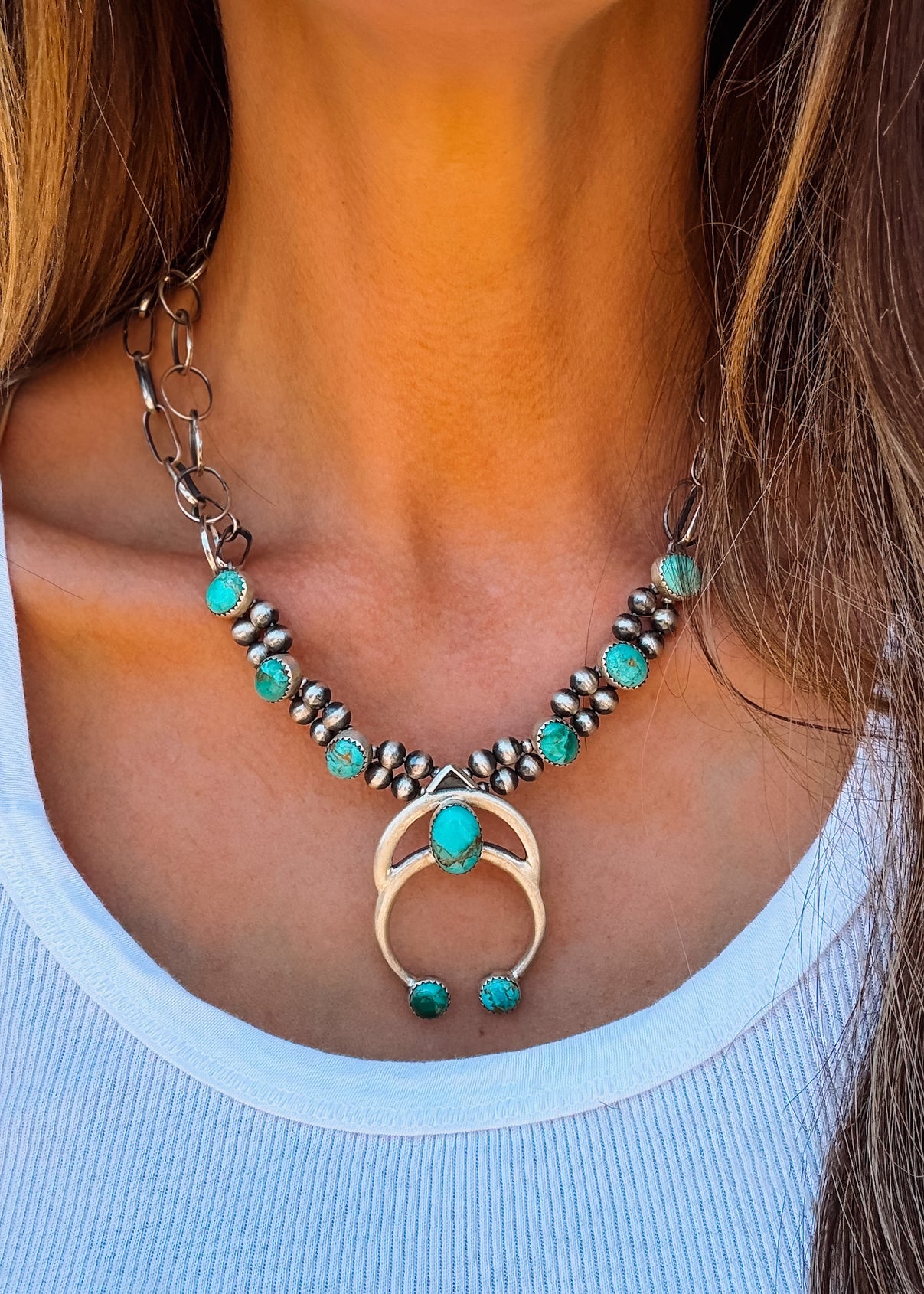 Malibu Squash (Style A) - Turnback Pony ™ - Necklace