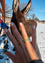 Load image into Gallery viewer, Rosewood Ring - Turnback Pony ™ - Ring
