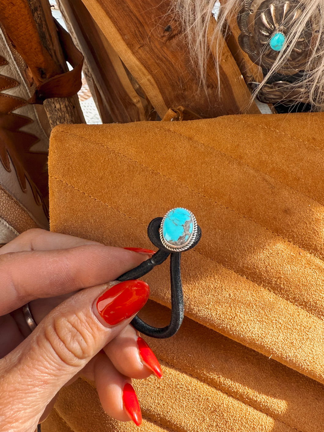 Turquoise Pony Tail - Turnback Pony ™ - Hair