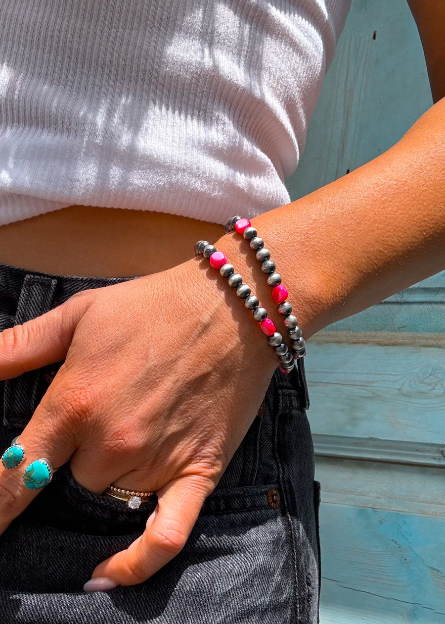 Barbie Navajo Style Pearl Bracelet - Turnback Pony ™ - Bracelets
