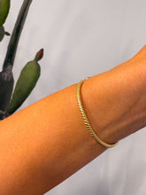 Load image into Gallery viewer, 2 Stone Gold Cuff
