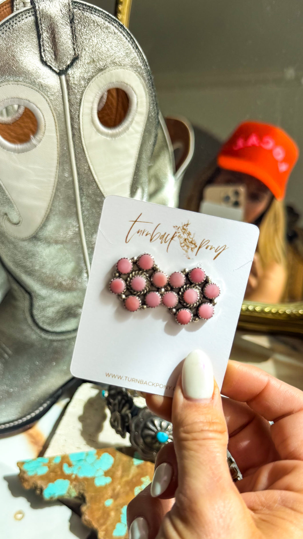 Blondie Cluster Studs
