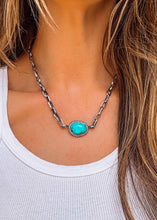Load image into Gallery viewer, Dad&#39;s Single Stone Necklace
