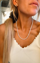 Load image into Gallery viewer, Cowboy Pearls 20” Necklace - Turnback Pony ™ - Necklace
