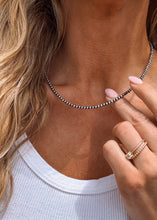 Load image into Gallery viewer, 3mm 16 inch Navajo Style Pearls - Turnback Pony ™ - Necklace

