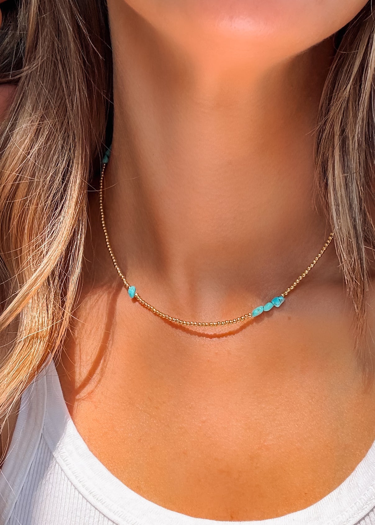 Kyra Gold Necklace - Turnback Pony ™ - Necklace