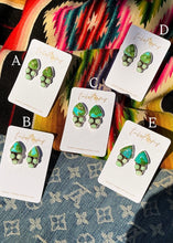 Load image into Gallery viewer, Clover Earrings - Turnback Pony ™ - Earrings
