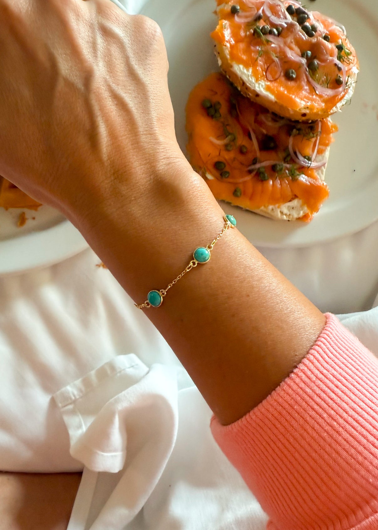 Turquoise Large Pony Club Bracelet - Turnback Pony ™ - Bracelet