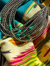 Load image into Gallery viewer, SALE Briar 4mm Navajo Style Pearl Necklace
