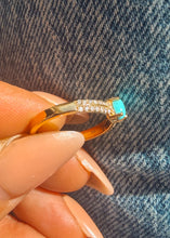 Load image into Gallery viewer, Gold Old English Ring - Turnback Pony ™ - Rings
