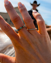 Load image into Gallery viewer, Dad's 3 Stone Bead Band Ring - Turnback Pony ™ - 
