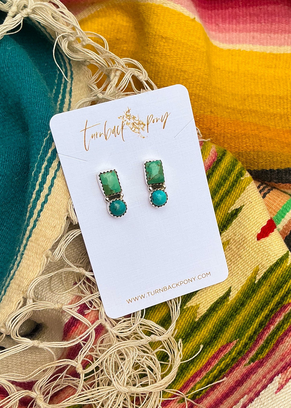 Seabiscuit Studs - Turnback Pony ™ - Earrings
