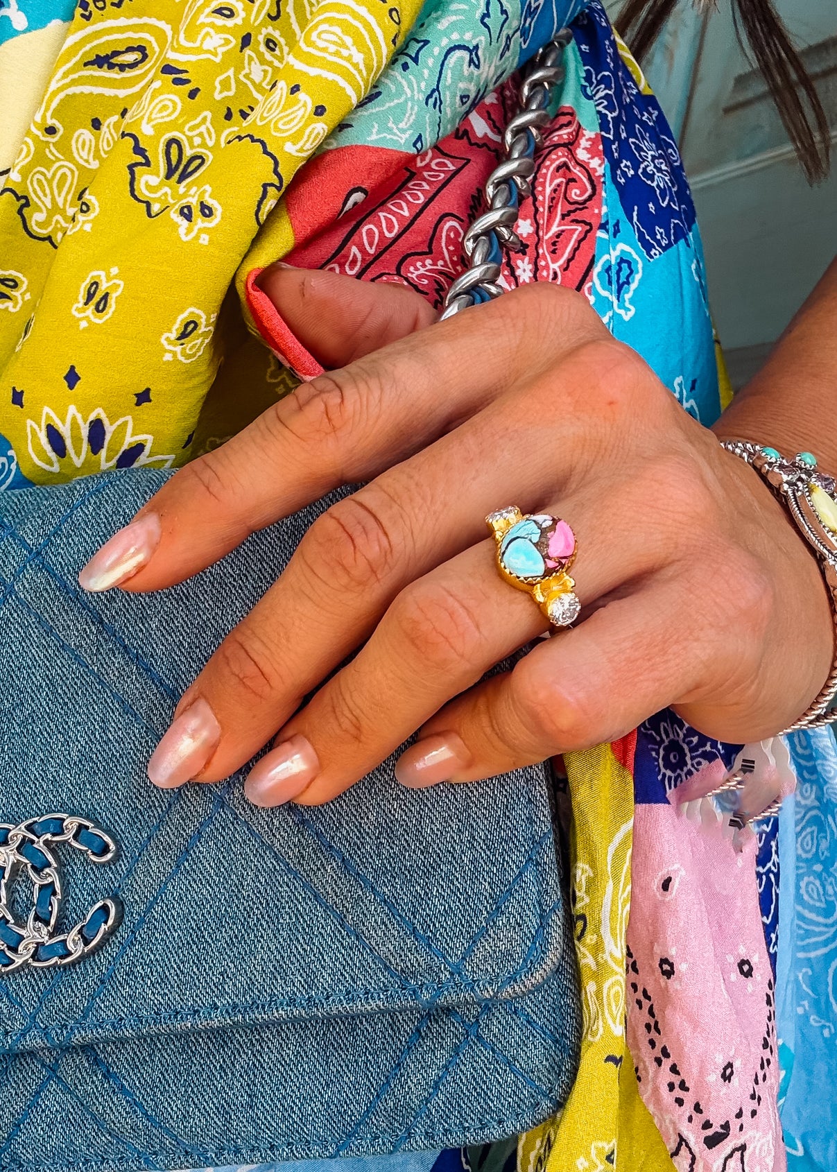 Elle Adjustable Ring - Turnback Pony ™ - Rings