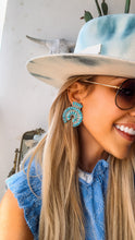 Load image into Gallery viewer, Vintage Cowgirl - Turnback Pony ™ - Earrings
